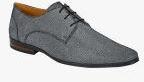 Del Mondo Black Formal Shoes Men