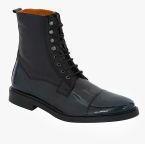 Del Mondo Blue Boots Men