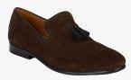 Del Mondo Brown Regular Loafers Men