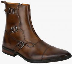 Del Mondo Tan Flat Boots men