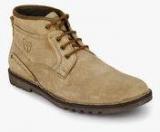 Delize Beige Boots Men