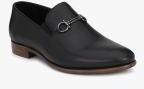 Delize Black Regular Slip On Shoes Men