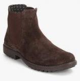 Delize Brown Low Ankle Boots Men