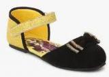 Disney Black Glitter Sandals Girls