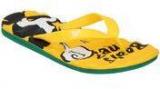 Disney Mickey Mouse Yellow Flip Flops Boys