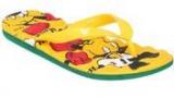 Disney Mickey Mouse Yellow Flip Flops girls