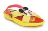 Disney Mickey Mouse Yellow Sandals Boys