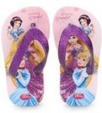 Disney Princess Purple Flip Flops girls