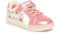 Disney White & Pink Printed Sneakers Girls