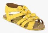 Disney Yellow Bow Sandals girls