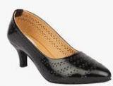 Do Bhai Black Belly Shoes Women