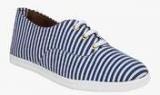 Do Bhai Blue Casual Sneakers Women