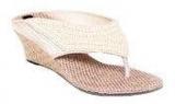 Do Bhai Collection Cream Wedges Women