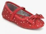 Dora Maroon Belly Shoes Girls