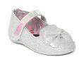 Dora Silver Toned Embellished Ballerinas Girls