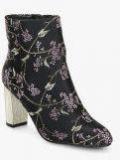 Dorothy Perkins Alyce Black Floral Boots Women