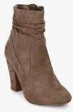 Dorothy Perkins Amelie Brown Ankle Length Boots Women