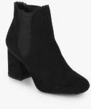 Dorothy Perkins Anna Black Chelsea Ankle Length Boots women