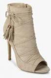 Dorothy Perkins Apple Beige Tassel Ankle Sandals women