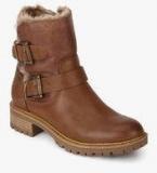 Dorothy Perkins Aria Brown Ankle Length Boots Women