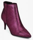 Dorothy Perkins Aruba Magenta Ankle Length Boots Women