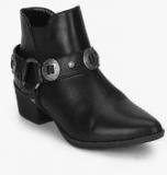 Dorothy Perkins Avril Black Ankle Length Boots Women