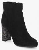 Dorothy Perkins Ayla Black Glitter Boots Men