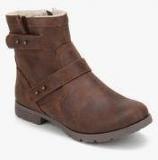 Dorothy Perkins Bando Brown Ankle Length Boots Women