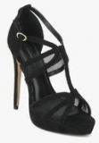 Dorothy Perkins Beverly Black Ankle Strap Stilettos Women