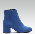 Dorothy Perkins Blue Solid Heeled Boots Women