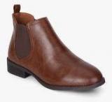 Dorothy Perkins Brown Moon Chelsea Boots Men