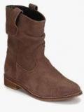 Dorothy Perkins Brown Nena Ankle Length Boots Women