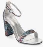 Dorothy Perkins Carbon Multicoloured Glitter Ankle Strap Sandals women