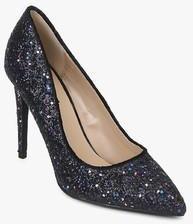 Dorothy Perkins Emily Black Glitter Stilettos women