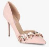 Dorothy Perkins Ginna Peach Embellished Stilettos Women