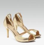 Dorothy Perkins Gold Toned Solid Heels Women