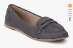 Dorothy Perkins Grey Moccasins Women