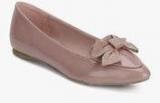 Dorothy Perkins Hermione Pink Bow Belly Shoes Women