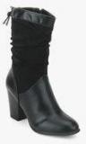 Dorothy Perkins Kassy Black Calf Length Boots women