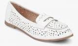 Dorothy Perkins Lana White Lazercut Moccasins women