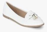 Dorothy Perkins Larissa White Tassel Moccasins women