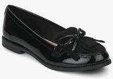 Dorothy Perkins Leap Fringe Black Loafers Women