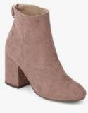 Dorothy Perkins Mariah Peach Ankle Length Boots Women