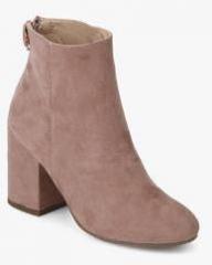 Dorothy Perkins Mariah Peach Ankle Length Boots women