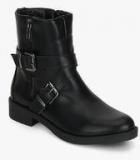 Dorothy Perkins Meg Xovr Bikr Bt Black Boots Men