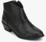 Dorothy Perkins Mia Western Black Ankle Length Boots Women