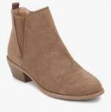 Dorothy Perkins Millie Brown Chelsea Ankle Length Boots Women