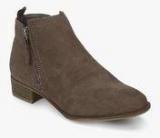 Dorothy Perkins Mnk Micha Brown Ankle Length Boots Men