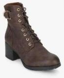 Dorothy Perkins Monika Brown Ankle Length Boots Women