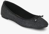 Dorothy Perkins Pandora Black Glitters Belly Shoes Women